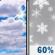 Friday: Partly Sunny then Light Snow Likely