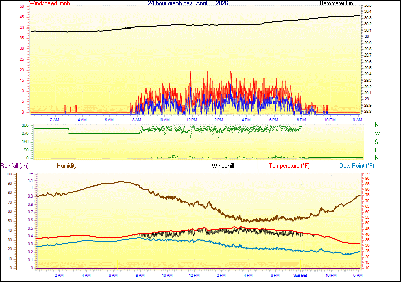24 Hour Graph for Day 20